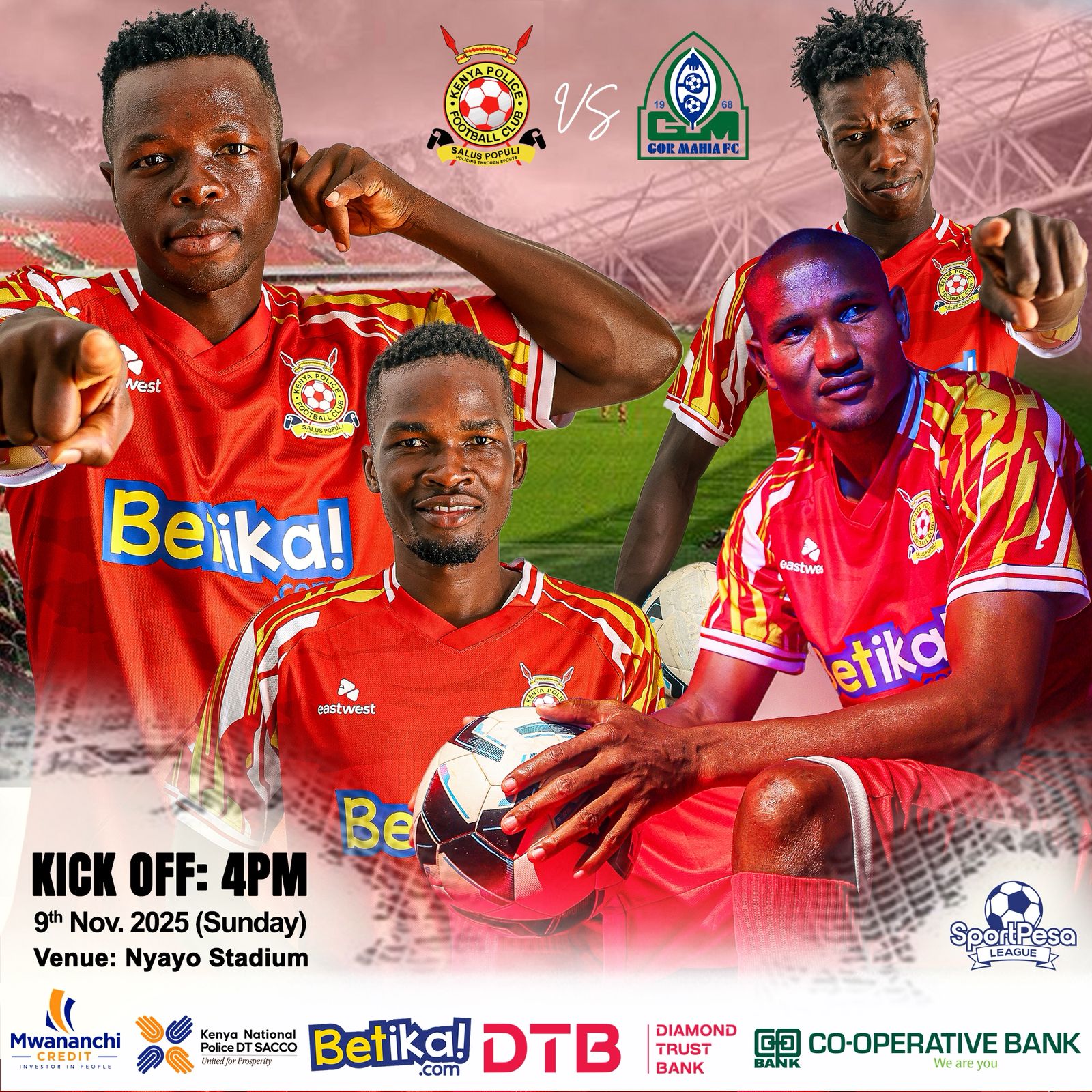 Kenya Police vs Gor Mahia Poster