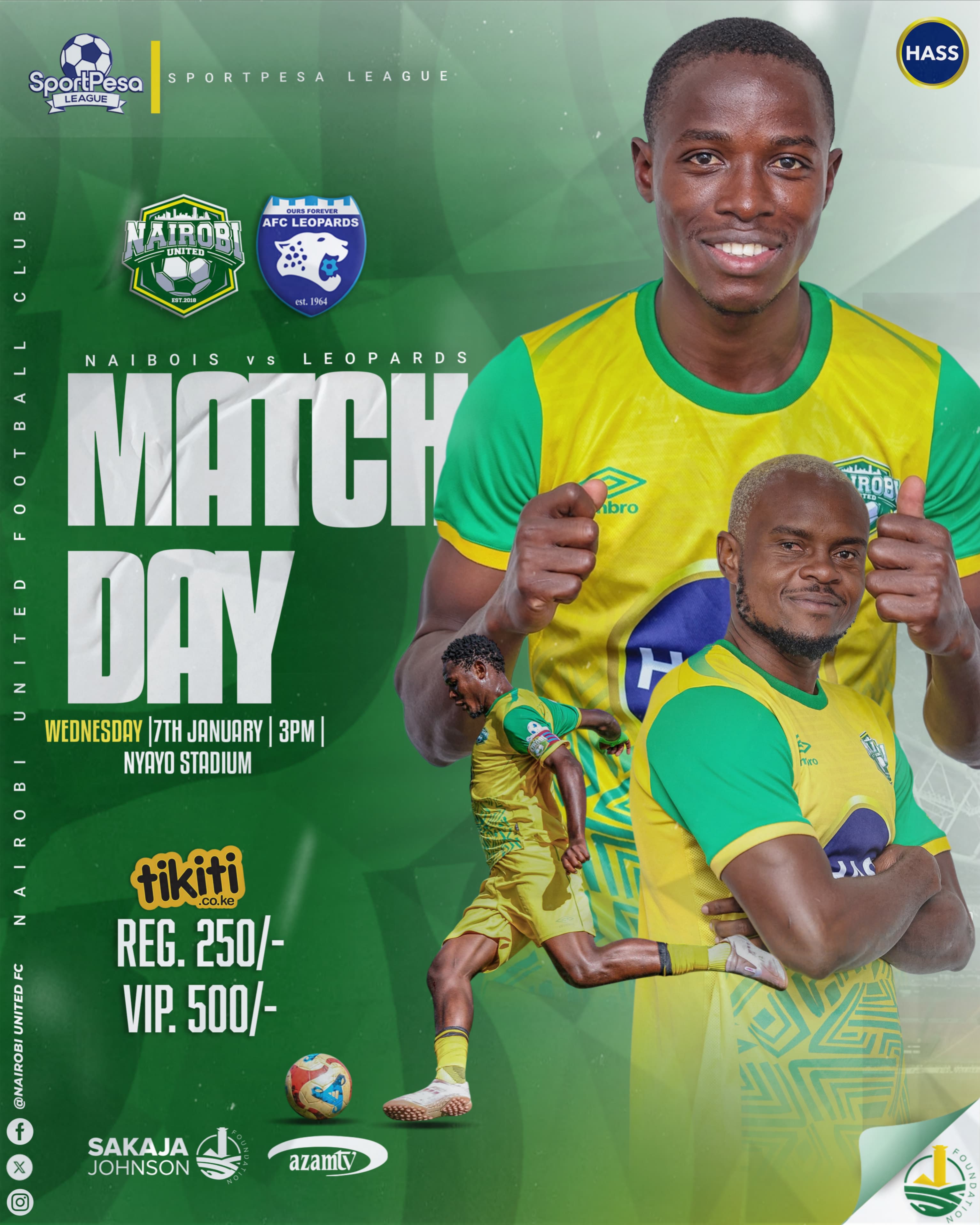 Naibois Vs Leopards Poster