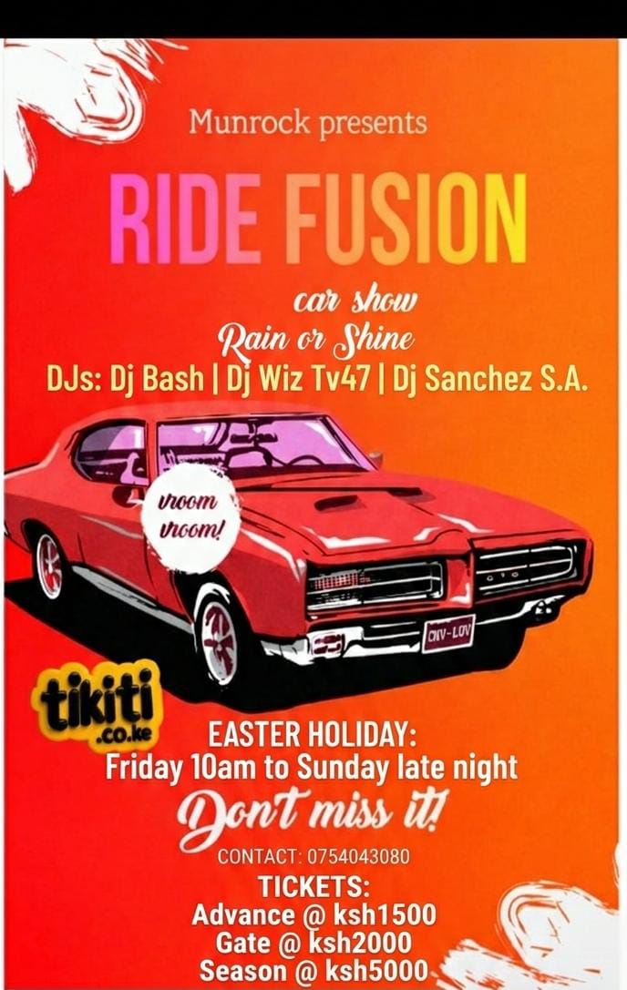 RIDE FUSION  Poster