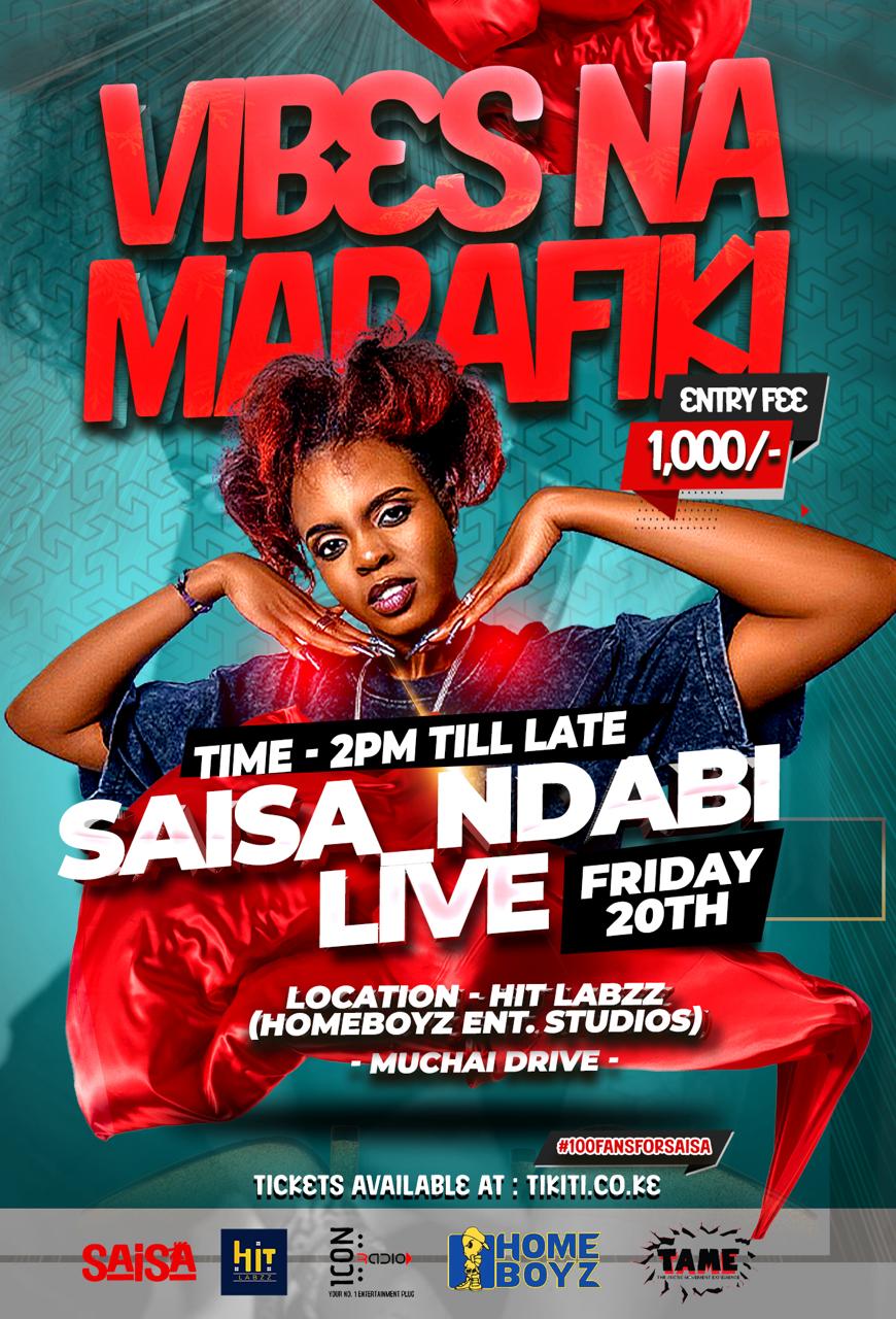 Saisa Ndabi Live Poster