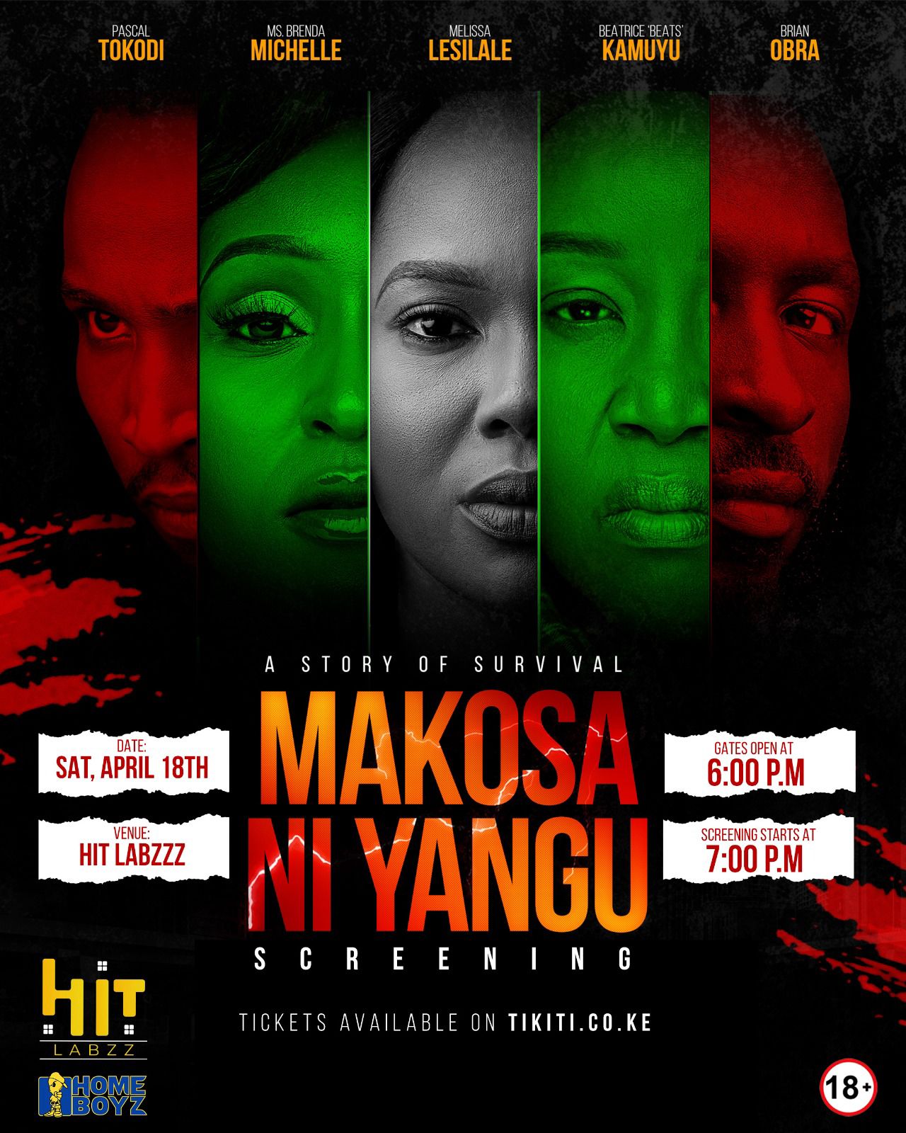 Makosa Ni Yangu Poster