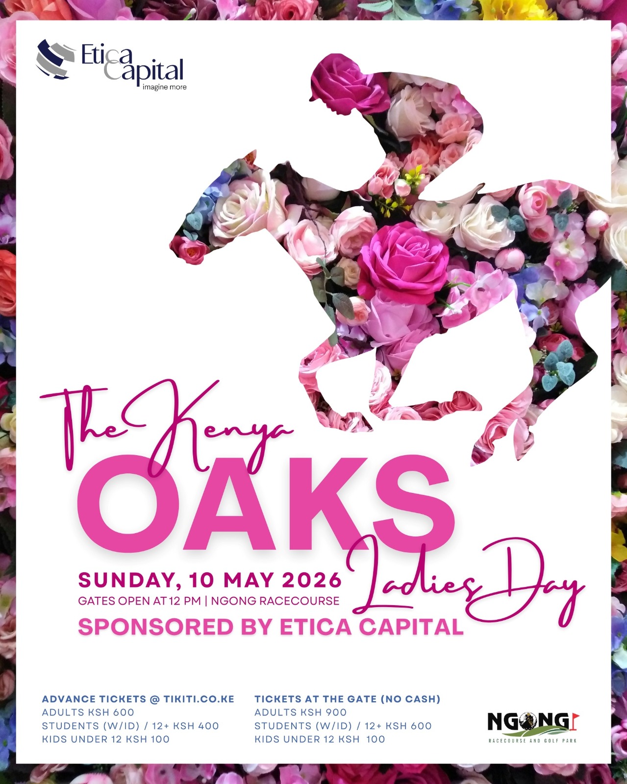 The Etica Capital Kenya Oaks - Ladies Day Poster