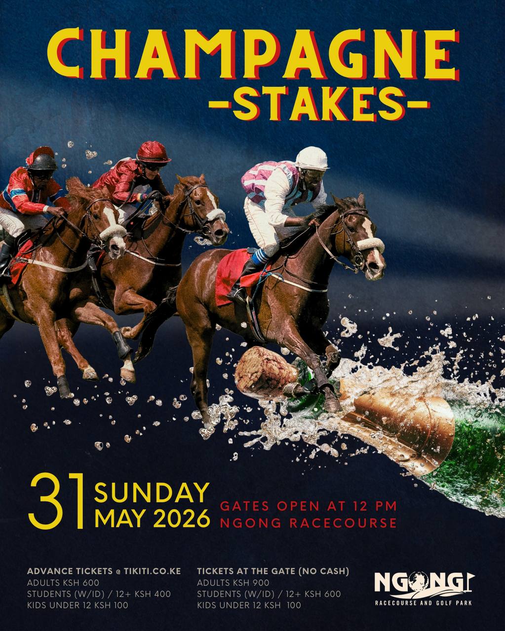 Champagne Stakes Poster