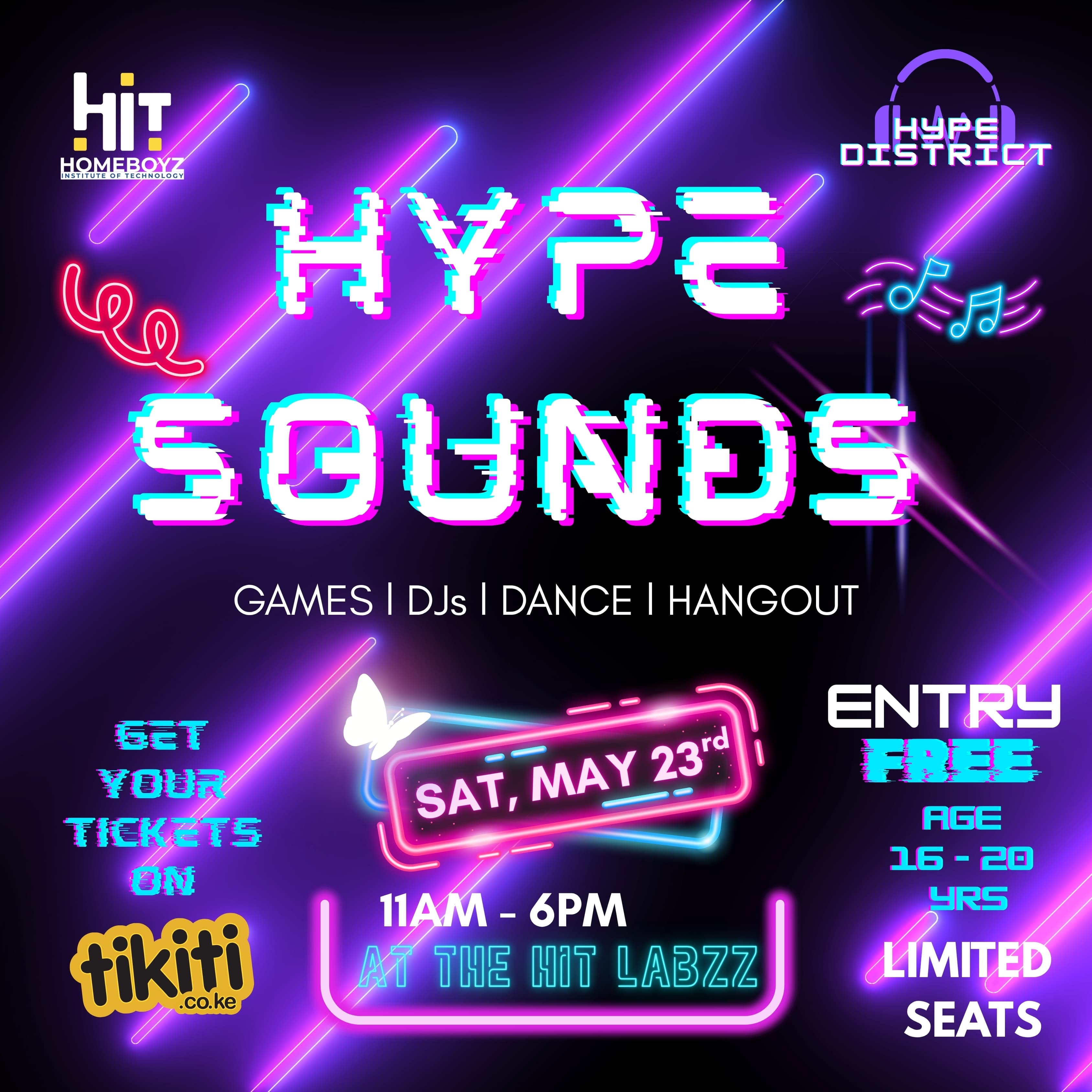 Hype Sounds Poster