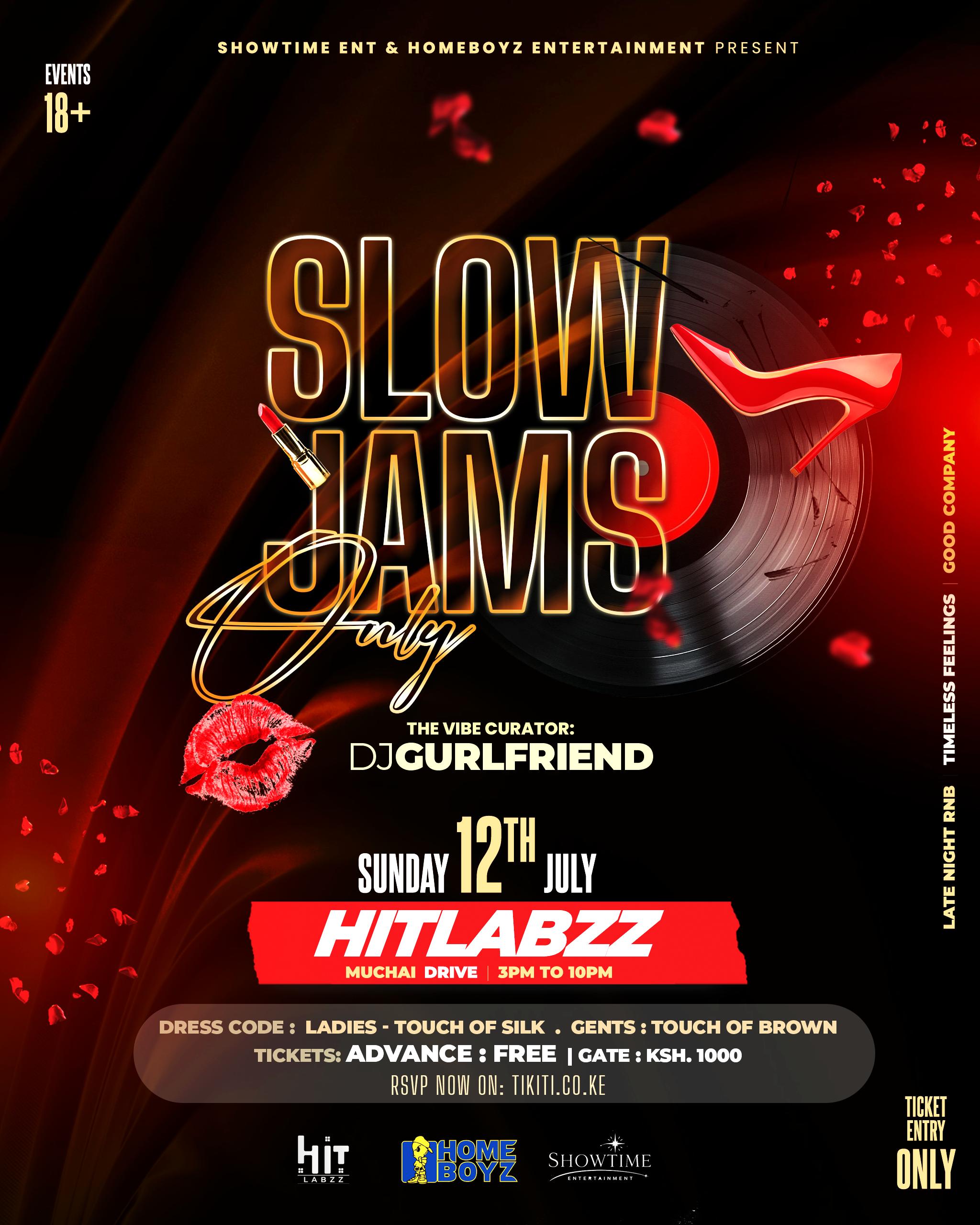 Slow Jams Only Poster