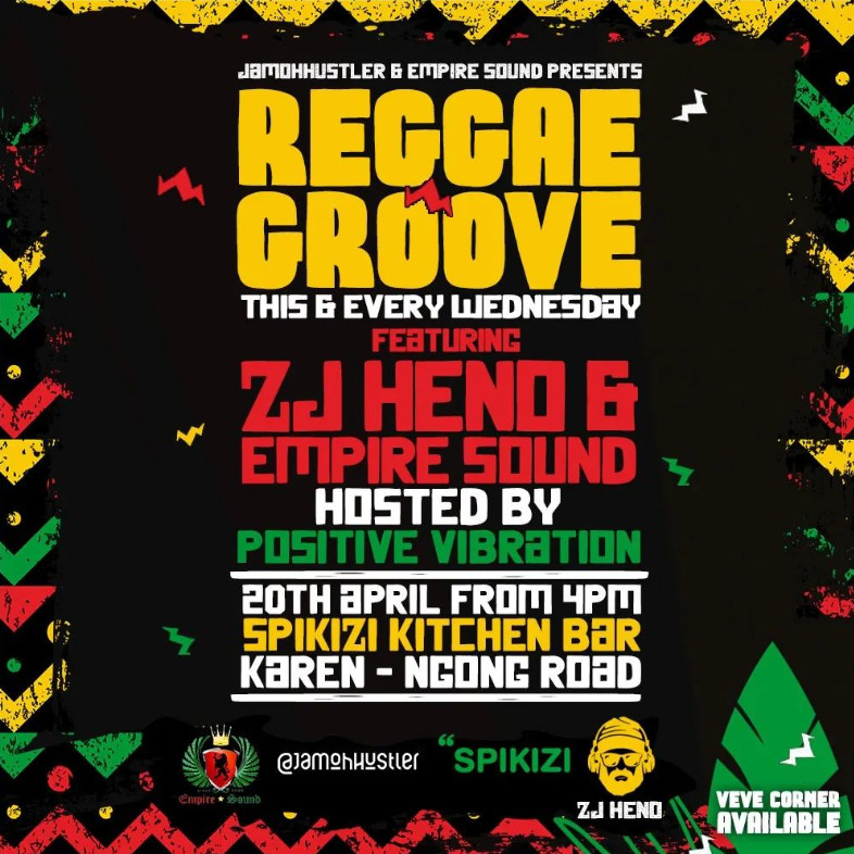 Reggae Groove (Every Wednesday) Poster