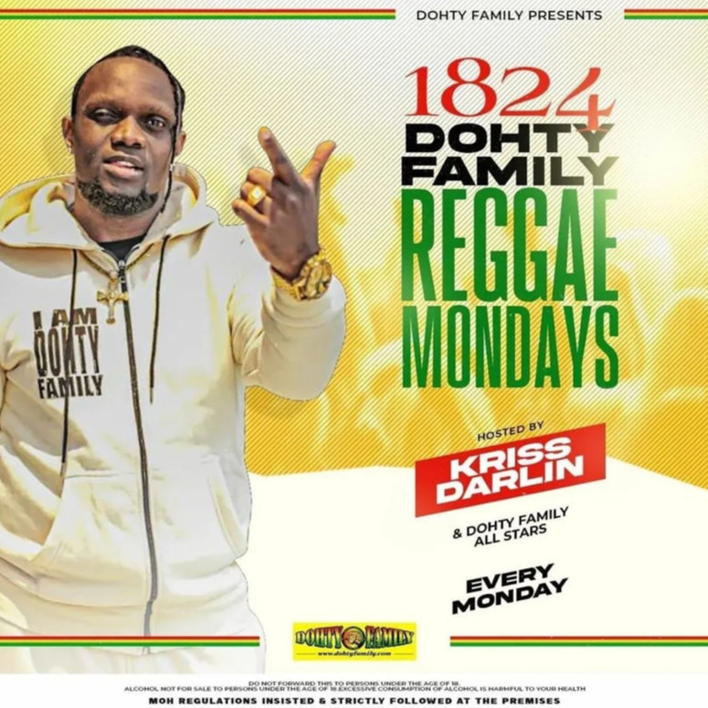 Dohty Family Reggae Mondays (Every Monday) Poster