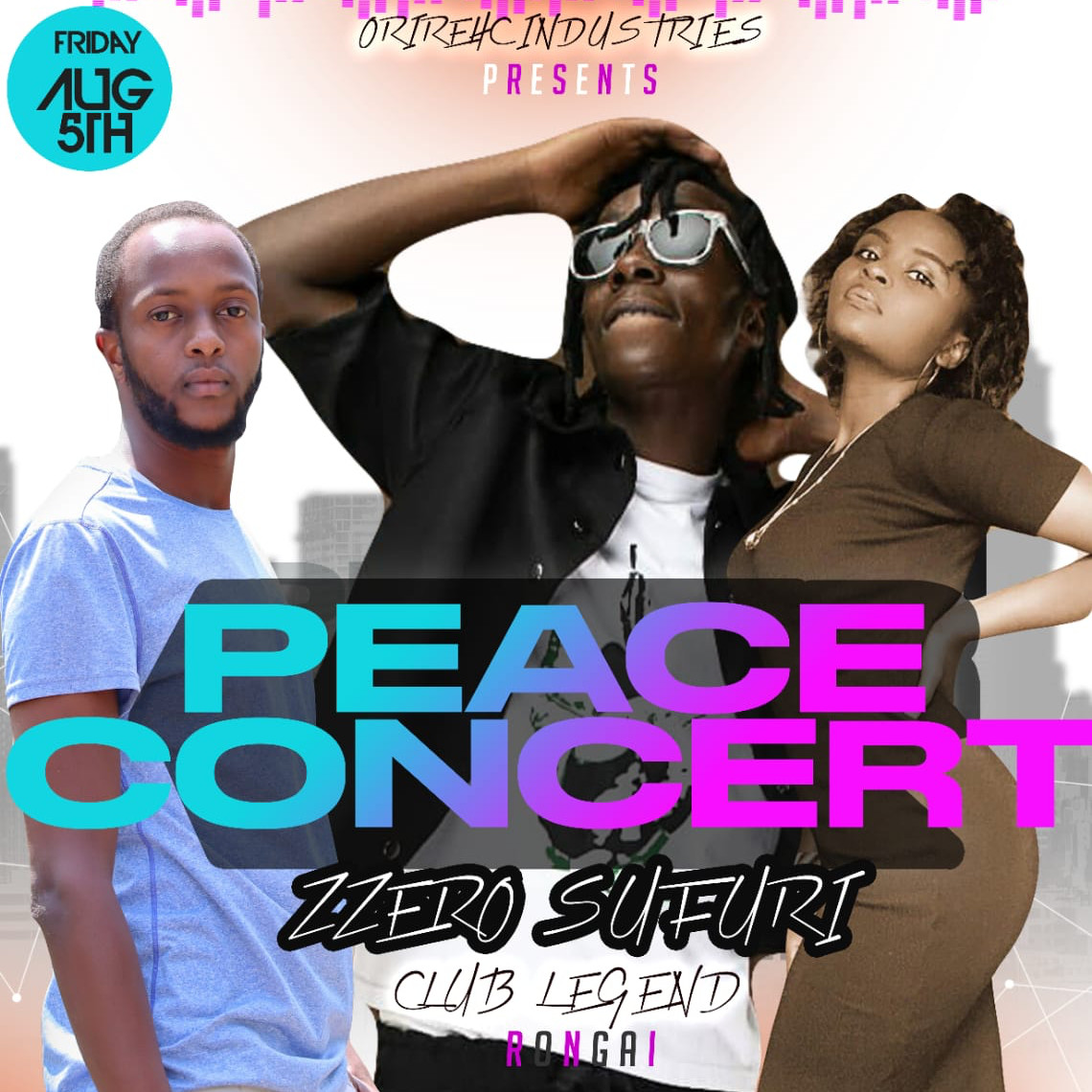 Peace Concert Ft Zero Sufuri Poster